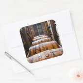 vaten vierkante sticker (Envelop)