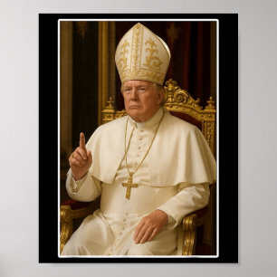 Vaticaan Christelijke nieuwe paus Poster