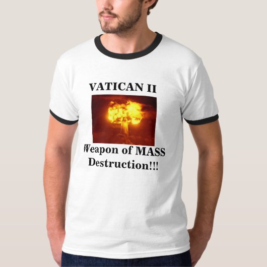 Vaticaan II Massavernietiging T-shirt (Voorkant)