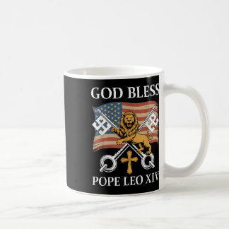 Vaticaan Paus Leo XIV - God zegene Paus Leo XIV Koffiemok