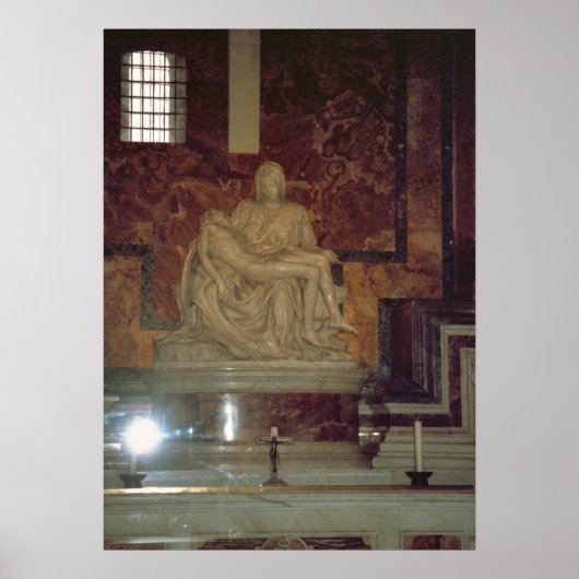 Vaticaan, Pieta van Michelangelo Poster (Voorkant)