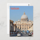 Vaticaan, Rome, Italië Briefkaart (Voorkant / Achterkant)