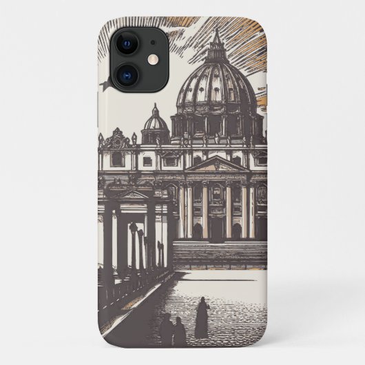 Vaticaan Rome Italië Europa Case-Mate iPhone Case (Achterkant)