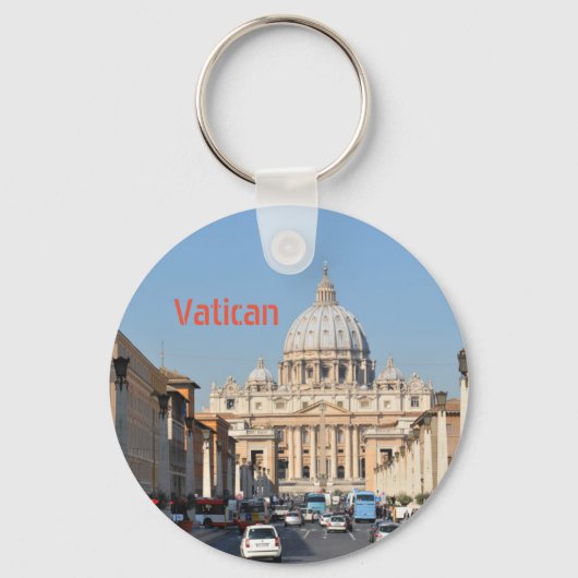 Vaticaan, Rome, Italië Sleutelhanger (Voorkant)