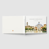 Vaticaan Rome Waterverf Landschap Weddenschap Gastenboek (Volledig)
