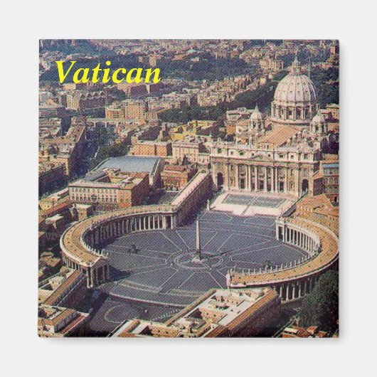 Vaticaanmagneet Magneet (Voorkant)