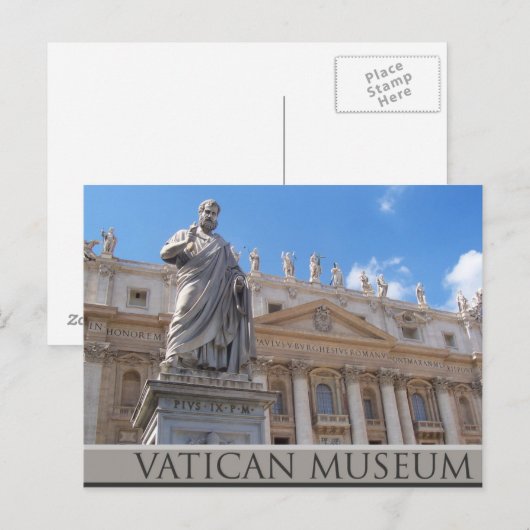 Vaticaanmuseum Briefkaart (Voorkant / Achterkant)
