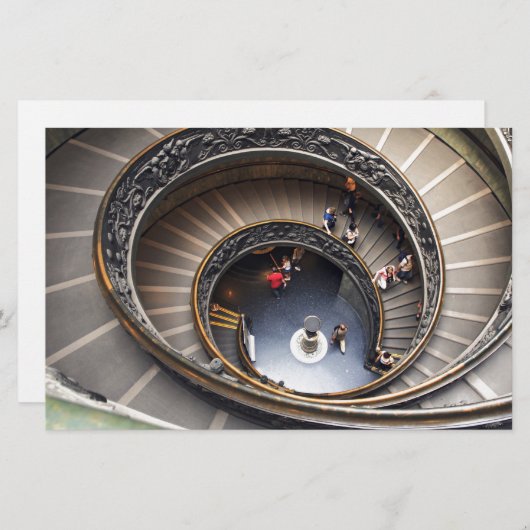 Vaticaanmuseum Briefpapier (Voorkant / Achterkant)