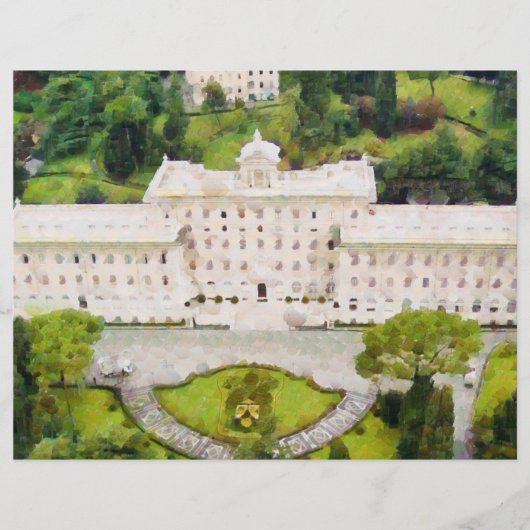 Vaticaans schilderij flyer (Voorkant)