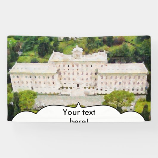 Vaticaans schilderij spandoek (Horizontaal)