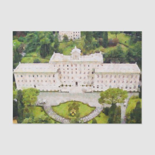 Vaticaans schilderij tissuepapier (Voorkant)