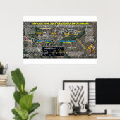 Vaticaanse sterrenkaart poster (Thuiskantoor)