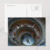 vaticaanspiraaltrap briefkaart (Voorkant / Achterkant)
