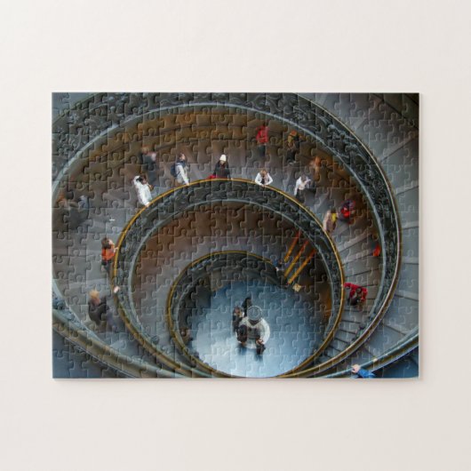 vaticaanspiraaltrap legpuzzel (Horizontaal)