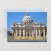 Vaticaanstad Briefkaart (Voorkant / Achterkant)