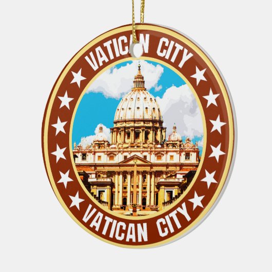 Vaticaanstad Keramisch Ornament (Links)