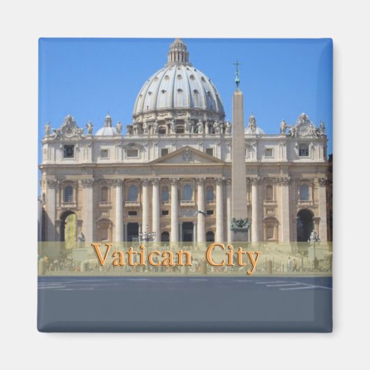 Vaticaanstad Magneet (Voorkant)