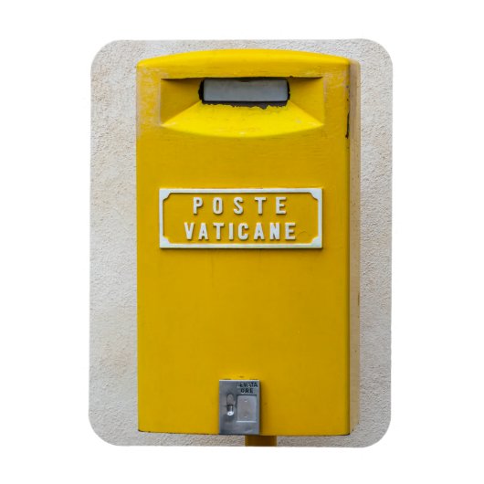 Vaticaanstad postbus uitzicht koelkastmagneet magneet (Verticaal)