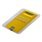 Vaticaanstad postbus uitzicht koelkastmagneet magneet (Linkerzijde)