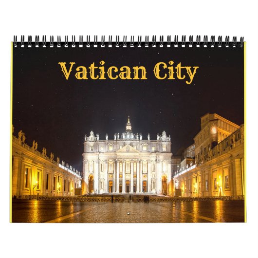 Vaticaanstad - Rome - Italië - Kalender (Hoes)