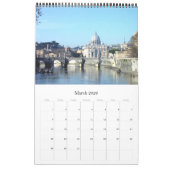 Vaticaanstad - Rome - Italië - Kalender (Mar 2026)