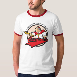 Vaticaanstad Seminary College Cardinals T-shirt