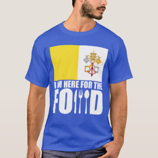 Vaticaanstad souvenir eten reis vriend t-shirt