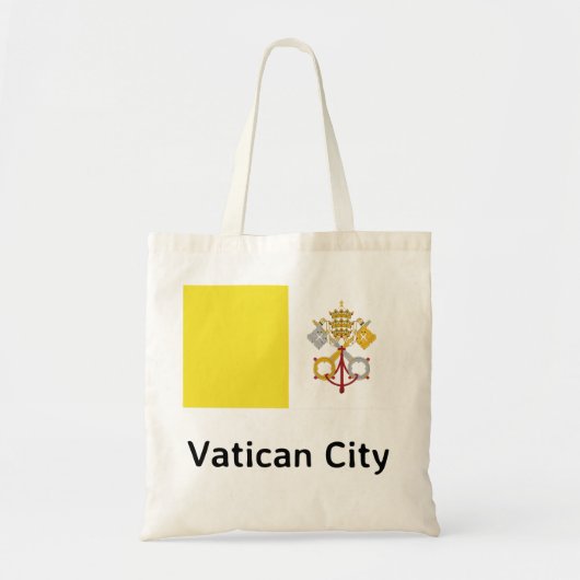 Vaticaanstad Vlag Tote Bag (Voorkant)