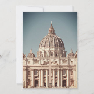 Vatican basilica destination wedding Rome Italy Kaart