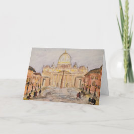 Vatican Greeting Card Kaart