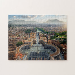 Vatican Plaza San Pietro Italië Jigzaag Puzzle Legpuzzel