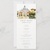 Vatican Rome Italie Programme de mariage paysager (Devant)