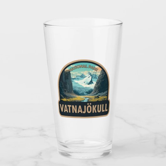 Vatnajokull Nationaal Park IJsland Reizen  Glas (Voorkant)