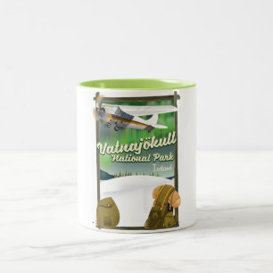 Vatnajökull Nationaal Park IJsland Tweekleurige Koffiemok