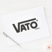 Vato loco skateboard decal ovale sticker (Envelop)