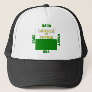 Vaud Zwitserland Canton Flag Trucker Pet