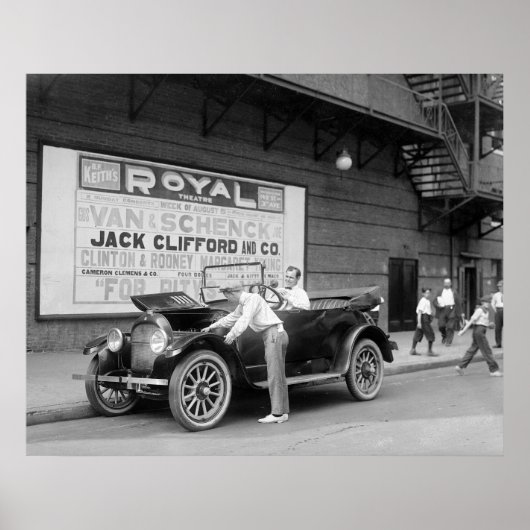 Vaudeville Headliner, begin jaren '00 Poster (Voorkant)