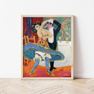 Vaudeville Theater Ernst Ludwig Kirchner Poster