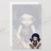 "Vaudou en" papeterie bleue (Devant / Derrière)