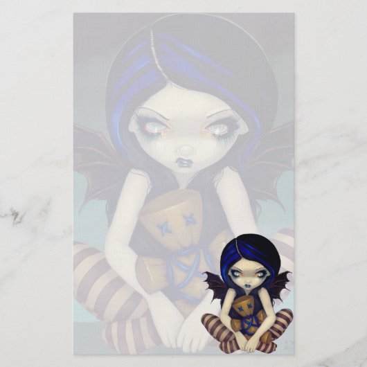 "Vaudou en" papeterie bleue (Devant)