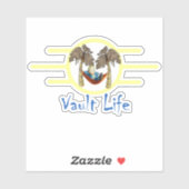 Vault Life-Sticker Sticker (Vel)
