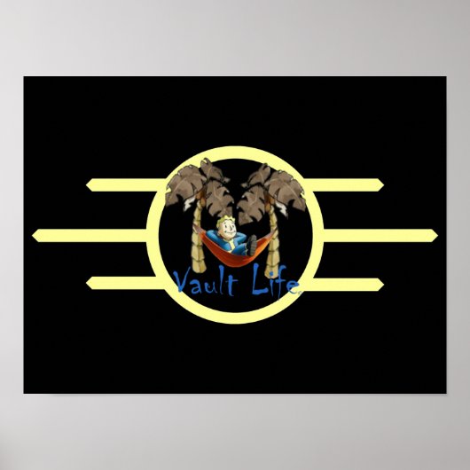 Vault Life Wall Poster (Voorkant)