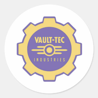 Vault-Teck Ronde Sticker