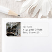 Vautour Étiquettes de messagerie (En situation)