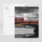Vauxhall Bridge Thames London Briefkaart (Voorkant / Achterkant)