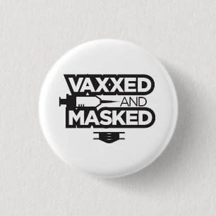 VAX en MASK ME! Ronde Button 3,2 Cm