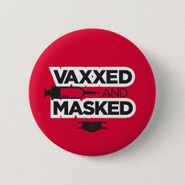 VAX en MASK ME! Ronde Button 5,7 Cm