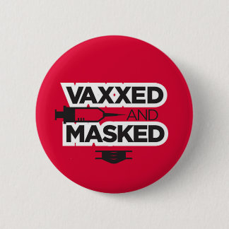 VAX en MASK ME! Ronde Button 5,7 Cm