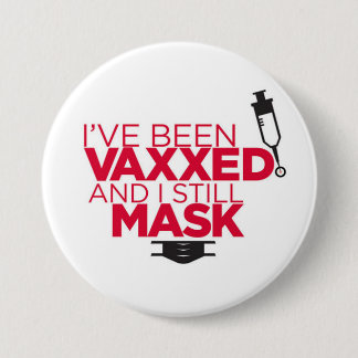VAX en MASK ME! Ronde Button 7,6 Cm