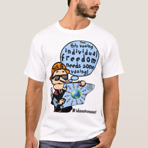 Vaxingvrijheid (licht) T-shirt